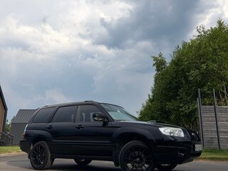 2007 Subaru Forester II Рестайлинг, чёрный, 1200000 рублей, вид 2