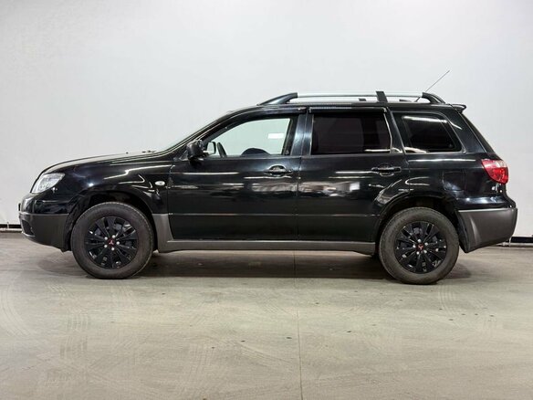 2007 Mitsubishi Outlander I, чёрный - вид 7