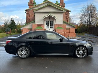 2004 BMW 5 серии 525i V (E60/E61), чёрный, 1100000 рублей, вид 5