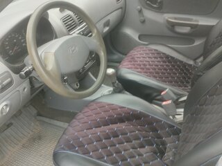 2008 Hyundai Accent ТагАЗ II, бежевый, 440000 рублей, вид 3