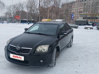 2008 Toyota Avensis II Рестайлинг, чёрный, 900000 рублей, вид 1