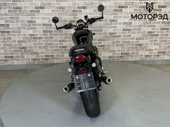 2023 Triumph Speed Twin, чёрный, 1385000 рублей - вид 6