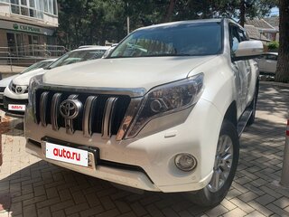 2016 Toyota Land Cruiser Prado 150 Series Рестайлинг 1, белый, 4499999 рублей, вид 2