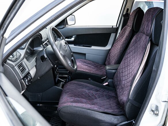 2010 Lada (ВАЗ) Priora I, белый, 470000 рублей - вид 9