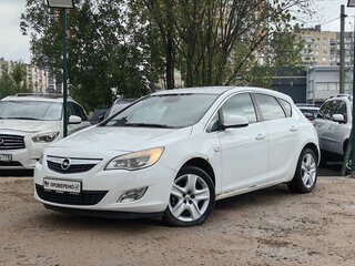 2011 Opel Astra J, белый, 499000 рублей, вид 1