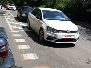 2016 Volkswagen Polo V Рестайлинг, белый, 1600000 рублей, вид 3