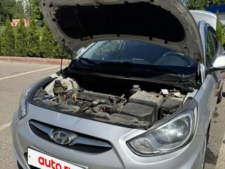 2012 Hyundai Solaris I, серебристый, 749000 рублей, вид 4