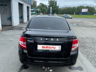 2021 Lada (ВАЗ) Granta I Рестайлинг, чёрный, 700000 рублей, вид 3