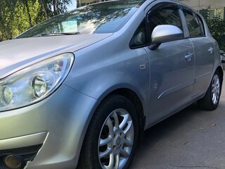 2007 Opel Corsa D, серебристый, 299500 рублей, вид 5
