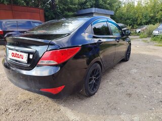 2015 Hyundai Solaris I Рестайлинг, чёрный, 700000 рублей, вид 4