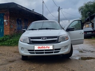 2017 Lada (ВАЗ) Granta I, белый, 470000 рублей, вид 1