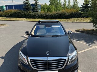 2015 Mercedes-Benz S-Класс 500 Long VI (W222, C217), чёрный, 3150000 рублей, вид 3