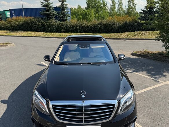 2015 Mercedes-Benz S-Класс 500 Long VI (W222, C217), чёрный, 3400000 рублей - вид 2