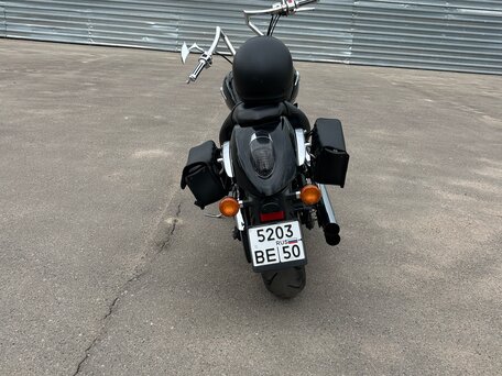 2007 Kawasaki VN900 Vulcan, чёрный, 570000 рублей, вид 4