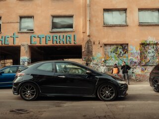 2007 Honda Civic Type R VIII, чёрный, 1100000 рублей, вид 4
