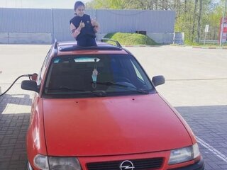 1995 Opel Astra F, красный, 60000 рублей, вид 2