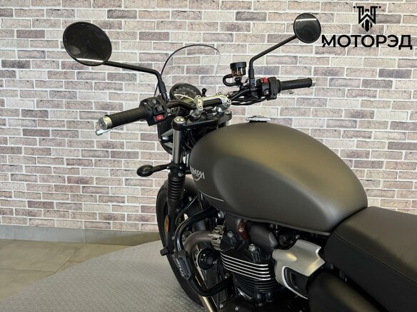 2022 Triumph Speed Twin, серый, 895000 рублей - вид 10