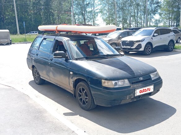 2007 Lada (ВАЗ) 2111 21112, зелёный, 110000 рублей