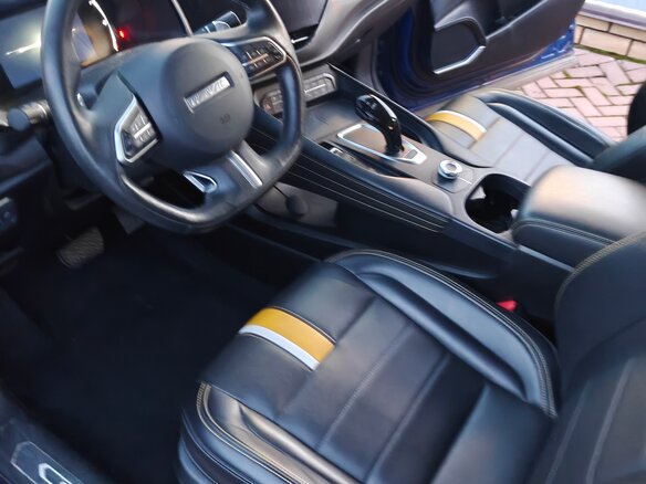 2020 Haval F7x I, синий - вид 18