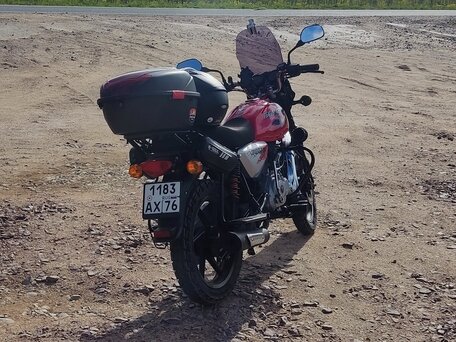 2024 Bajaj Boxer BM 150X, красный, 130000 рублей, вид 2