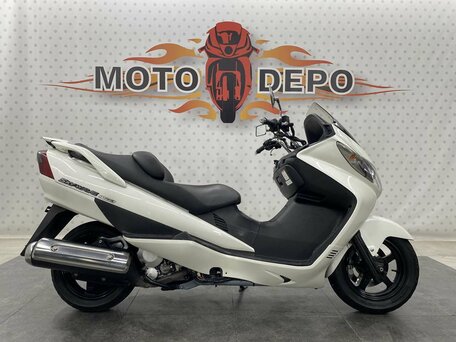 2006 Suzuki Burgman (SkyWave) 400, белый, 285000 рублей, вид 1