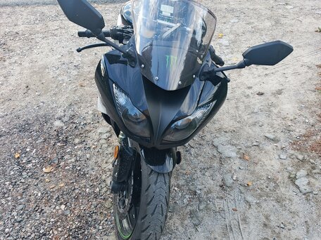 2009 Kawasaki ZX-6R Ninja, чёрный, 700000 рублей, вид 4