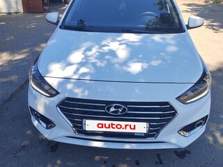 2017 Hyundai Solaris II, белый, 1320000 рублей, вид 1