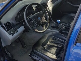 1998 BMW 3 серии 320i IV (E46), синий, 550000 рублей, вид 5