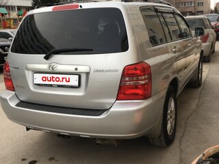 2002 Toyota Highlander I (XU20), серебристый, 1150000 рублей, вид 3