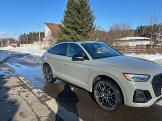 2021 Audi Q5 Sportback 45 TFSI I (FY), серый, 3680000 рублей, вид 3