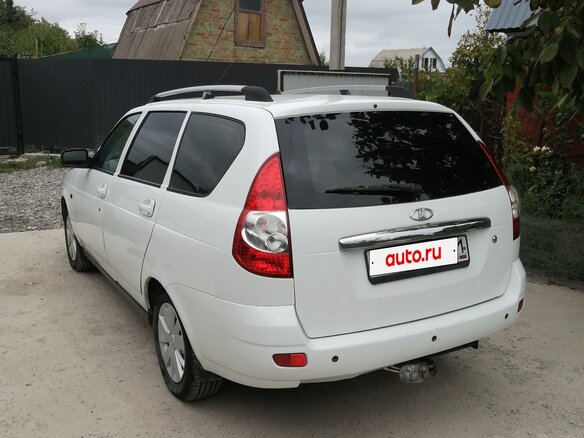 2010 Lada (ВАЗ) Priora I, белый - вид 4