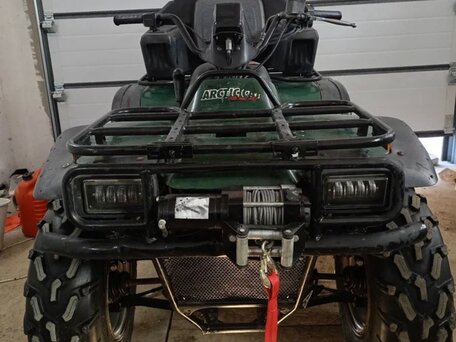 2001 Arctic Cat 500 Series, зелёный, 375000 рублей, вид 2