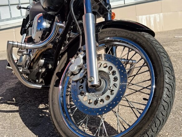 1999 Yamaha XVS400 Drag Star, чёрный, 330000 рублей - вид 31