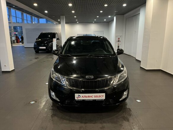2012 Kia Rio 4-speed III, чёрный - вид 7