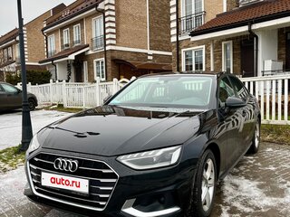 2020 Audi A4 35 TFSI V (B9) Рестайлинг, чёрный, 3550000 рублей, вид 2