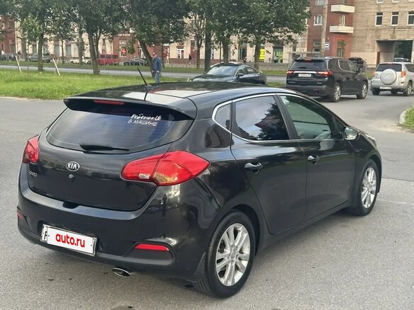 2013 Kia Ceed II, чёрный, 980000 рублей - вид 5