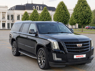 2020 Cadillac Escalade ESV IV, чёрный, 4600000 рублей, вид 3