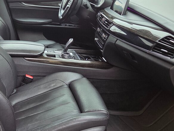 2014 BMW X5 40d III (F15), серый, 2400000 рублей - вид 6