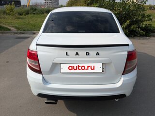2021 Lada (ВАЗ) Granta I Рестайлинг, белый, 510000 рублей, вид 3
