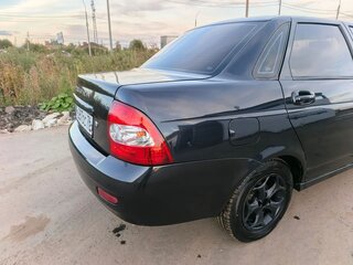 2008 Lada (ВАЗ) Priora I, чёрный, 325000 рублей, вид 3