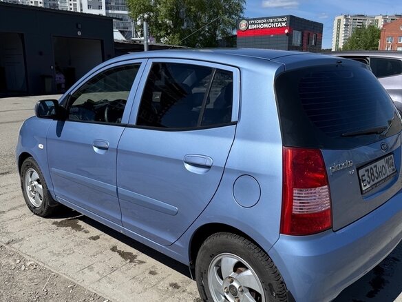 2007 Kia Picanto I Рестайлинг, голубой - вид 1
