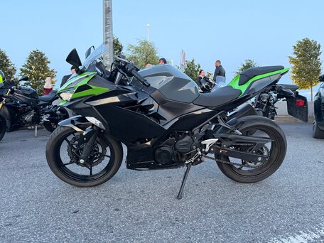 2019 Kawasaki Ninja 400, серый, 555555 рублей, вид 5