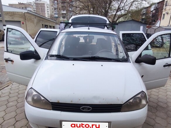 2013 Lada (ВАЗ) Kalina I, белый, 220000 рублей