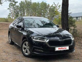 2022 Skoda Octavia IV (A8), чёрный, 1589000 рублей, вид 3