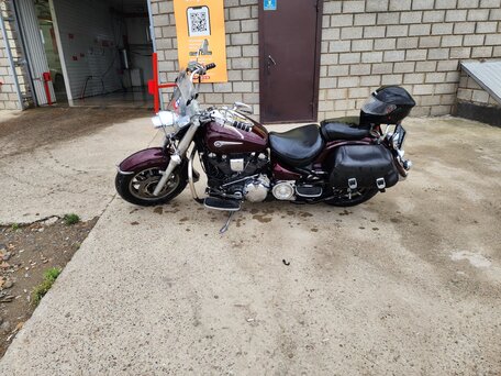 2005 Yamaha XV 1700 Road Star, пурпурный, 570000 рублей, вид 1