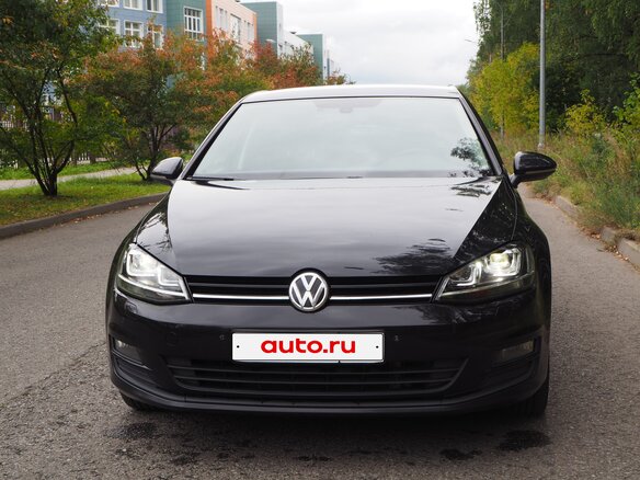 2013 Volkswagen Golf VII, чёрный, 1050000 рублей - вид 8