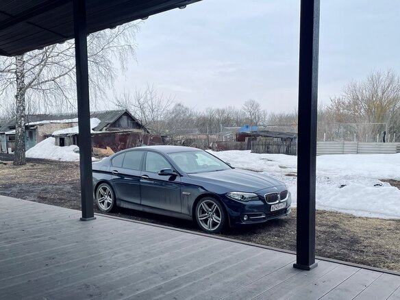 2015 BMW 5 серии 520d VI (F10/F11/F07) Рестайлинг, синий, 2700000 рублей - вид 9