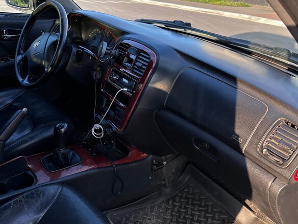 2006 Hyundai Sonata ТагАЗ IV (EF) Рестайлинг, бежевый, 280000 рублей - вид 7