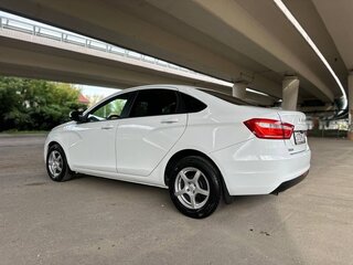 2016 Lada (ВАЗ) Vesta I, белый, 740000 рублей, вид 2