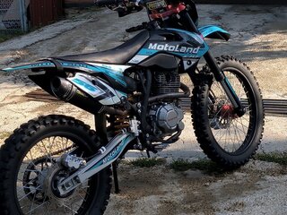 2022 Motoland CRF250 Enduro, синий, 95000 рублей, вид 3